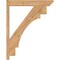 Ekena Millwork Merced Slat Smooth Outlooker, Western Red Cedar, 5 1/2"W x 30"D x 38"H OUT06X30X38MRC06SWR - alternate 3